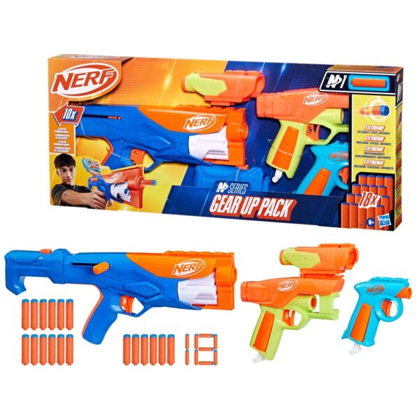 Pístole Hasbro Nerf N Series Gear up pack – Obrázok 5