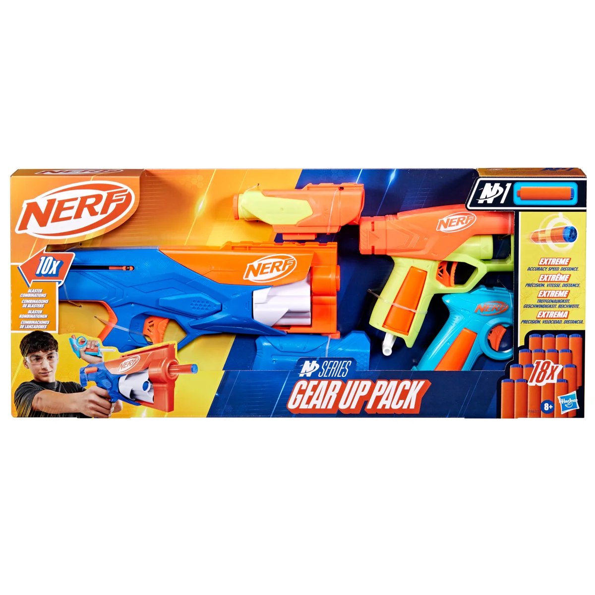 Pistole-Hasbro-Nerf-N-Series-Gear-up-pack Pístole Hasbro Nerf N Series Gear up pack – Obrázok 1