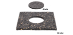 Podložka Buzon U-PAD-GROUND 200 x 200 x 10 mm