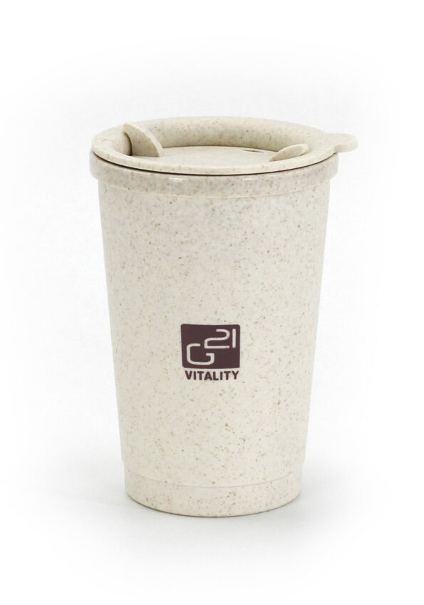 Pohár G21 Espresso 280 ml, béžový – Obrázok 2