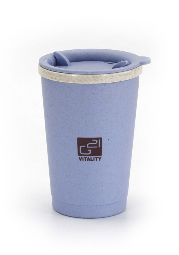 Pohár G21 Espresso 280 ml, modrý – Obrázok 2