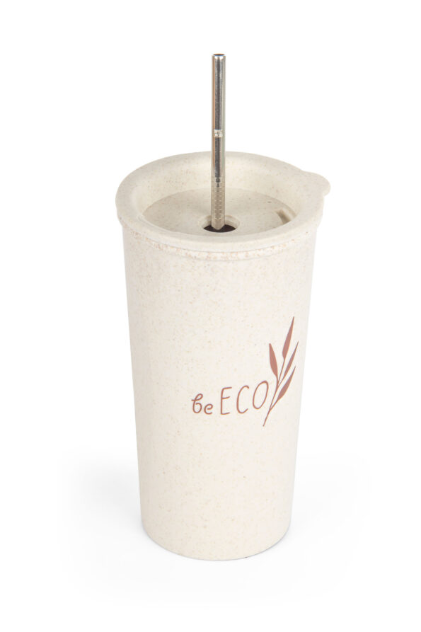 Pohár G21 Latte 450 ml, béžový – Obrázok 6