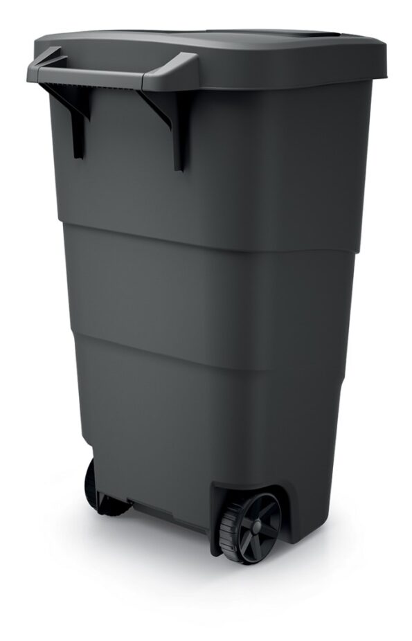 Popolnica Prosperplast Wheeler 110 l antracit – Obrázok 2