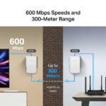 Powerline ethernet TP-Link Mercusys MP300 KIT 600Mbps, AV2 – Obrázok 5