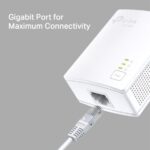 Powerline ethernet TP-Link TL-PA7017 KIT twin pack, 1x GLan, adaptér (1000 Mbps) – Obrázok 7