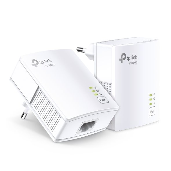 Powerline-ethernet-TP-Link-TL-PA7017-KIT-twin-pack-1x-GLan-adapter-1000-Mbps Powerline ethernet TP-Link TL-PA7017 KIT twin pack, 1x GLan, adaptér (1000 Mbps) – Obrázok 1