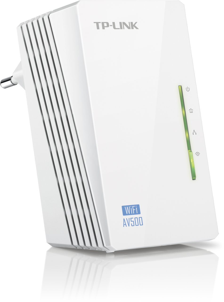 Powerline-ethernet-TP-Link-TL-WPA4220-AV2-600Mbps-WiFi-300Mbps-OneMesh Powerline ethernet TP-Link TL-WPA4220 AV2 600Mbps, WiFi 300Mbps, OneMesh – Obrázok 1