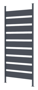 Príslušenstvo G21 fixná lamelová stena 92x205,5 cm pre pergolu Austin – Obrázok 2