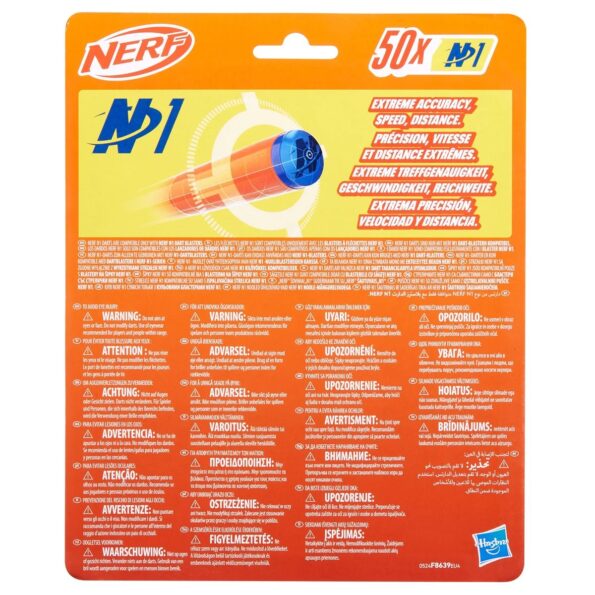Príslušenstvo Hasbro Nerf N1 – 50 NÁHRADNÝCH ŠÍPOK – Obrázok 4
