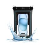 Púzdro FIXED Float Max vodeodolné plávajúce s kvalitným uzamykacím systémom a certifikáciou IPX8, čierna – Obrázok 2