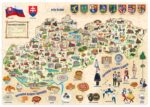 Puzzle Popular - Mapa Slovenska, 160 ks – Obrázok 2