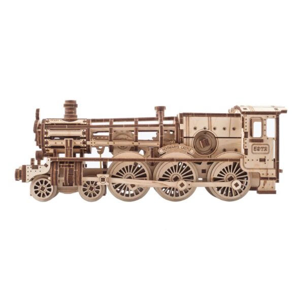 Puzzle Ugears 3D drevené mechanické Harry Potter Bradavický expres – Obrázok 2