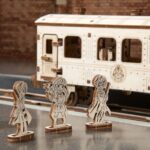 Puzzle Ugears 3D drevené mechanické Harry Potter Bradavický expres – Obrázok 16