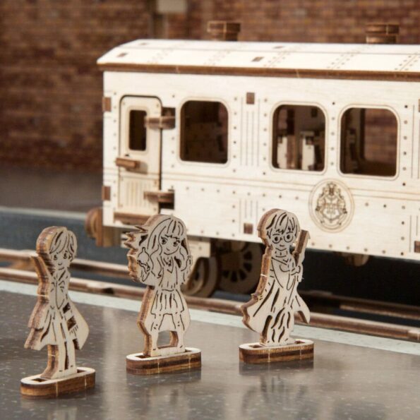 Puzzle Ugears 3D drevené mechanické Harry Potter Bradavický expres – Obrázok 16