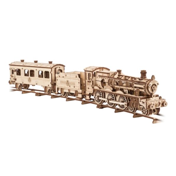 Puzzle Ugears 3D drevené mechanické Harry Potter Bradavický expres – Obrázok 4