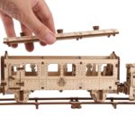 Puzzle Ugears 3D drevené mechanické Harry Potter Bradavický expres – Obrázok 8