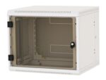 Rack Triton 19" dvojdílný 15U/500mm prosklené dveře, šedý