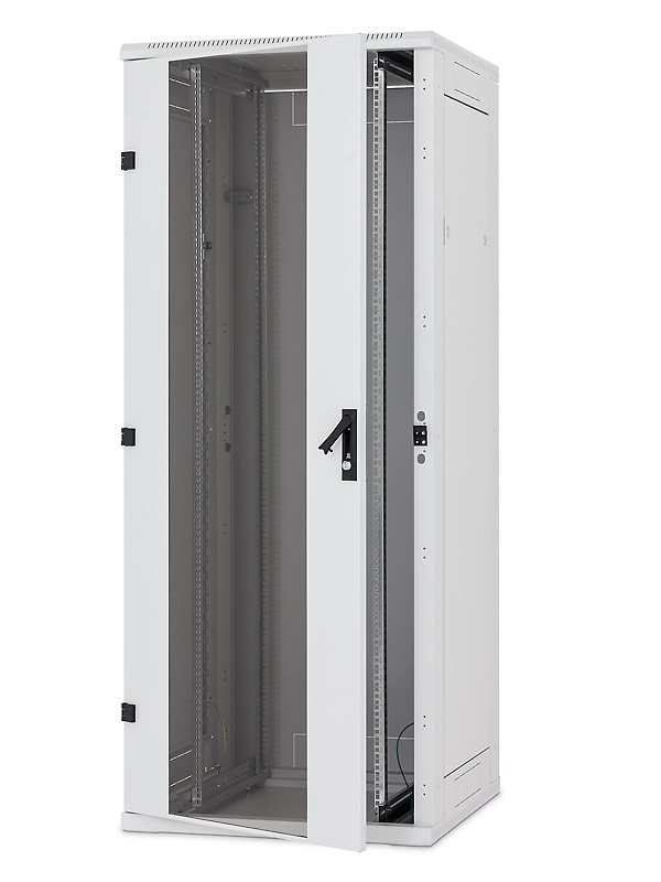 Rack-Triton-19-stojanovy-32U800x600-prosklene-dvere-sedy-typ-RT Rack Triton 19'' stojanový, 32U/800x600, prosklené dveře, šedý, typ RT – Obrázok 1