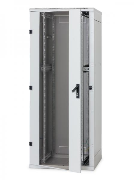 Rack-Triton-19-stojanovy-37U800x800-prosklene-dvere-sedy Rack Triton 19'' stojanový 37U/800x800 prosklené dveře, šedý – Obrázok 1