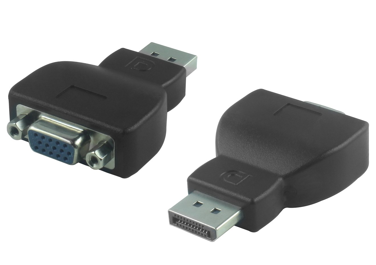 Redukcia-DisplayPort-VGA-MaleFemale Redukcia DisplayPort - VGA Male/Female – Obrázok 1
