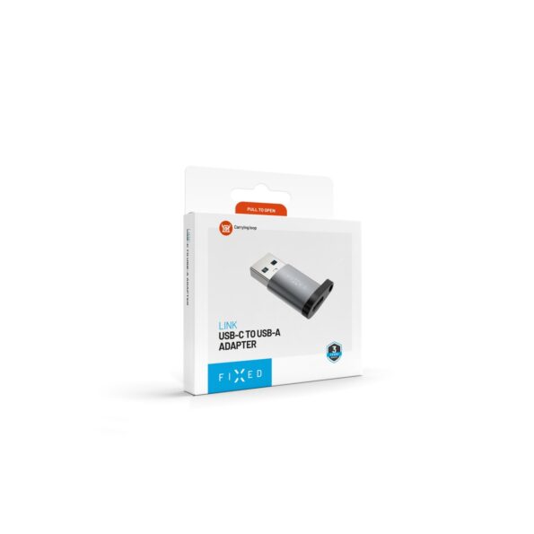 Redukcia FIXED Link USB-C na USB-A, sivá – Obrázok 7