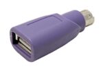 Redukcia PS/2 -> USB (pro USB klávesnici)