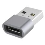 Redukcia USB C female - USB2.0 A Male hliníková