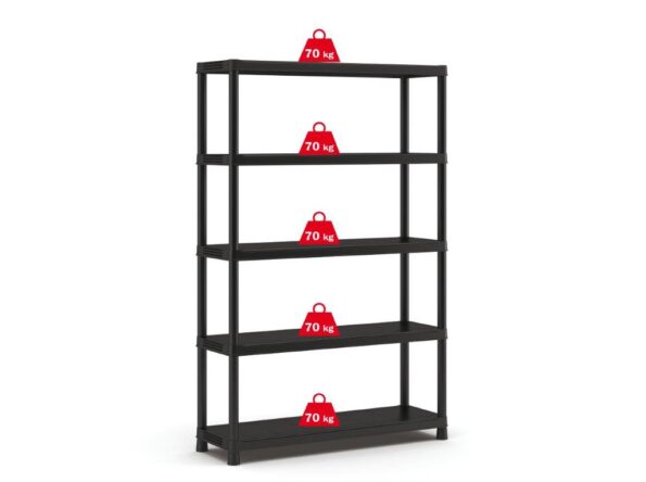 Regál Keter Plus Shelf 120/5 – Obrázok 2
