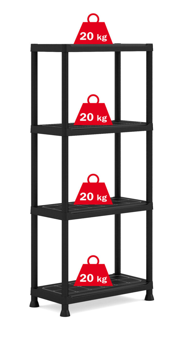 Regál Keter Plus Shelf 60/4 – Obrázok 2