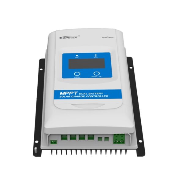 Regulátor Epever EPsolar DR2210-DDS solárny MPPT, 12/24V, 20A, vstup 100V, DuoRacer – Obrázok 3