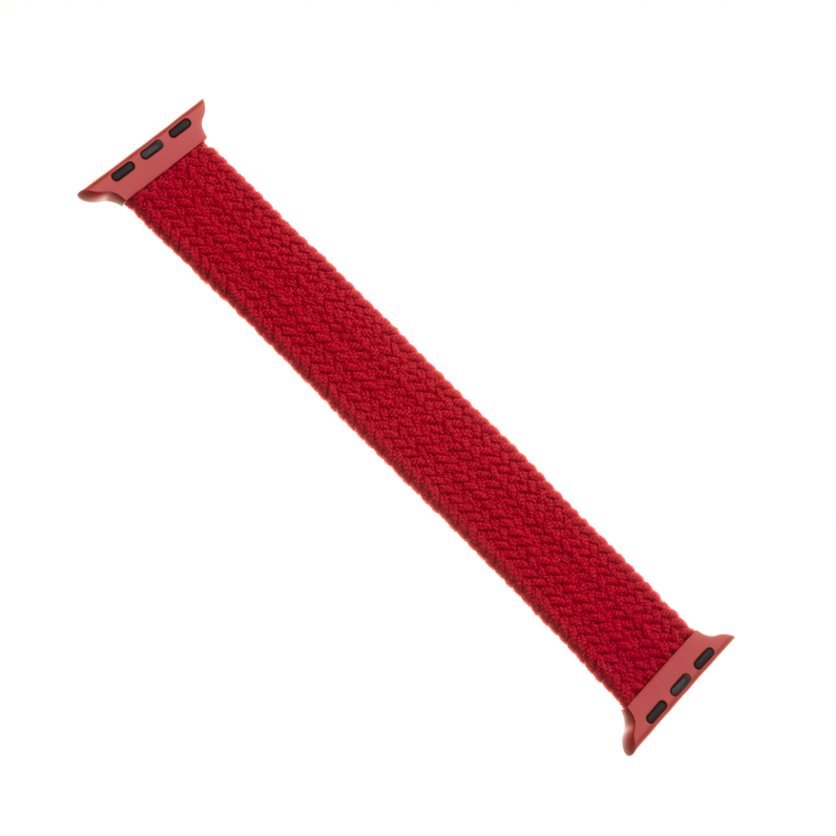 Remienok-FIXED-Nylon-Strap-elasticky-nylonovy-pre-Apple-Watch-4244mm-velkost-L-cerveny Remienok FIXED Nylon Strap elastický nylonový pre Apple Watch 42/44mm, veľkosť L, červený – Obrázok 1