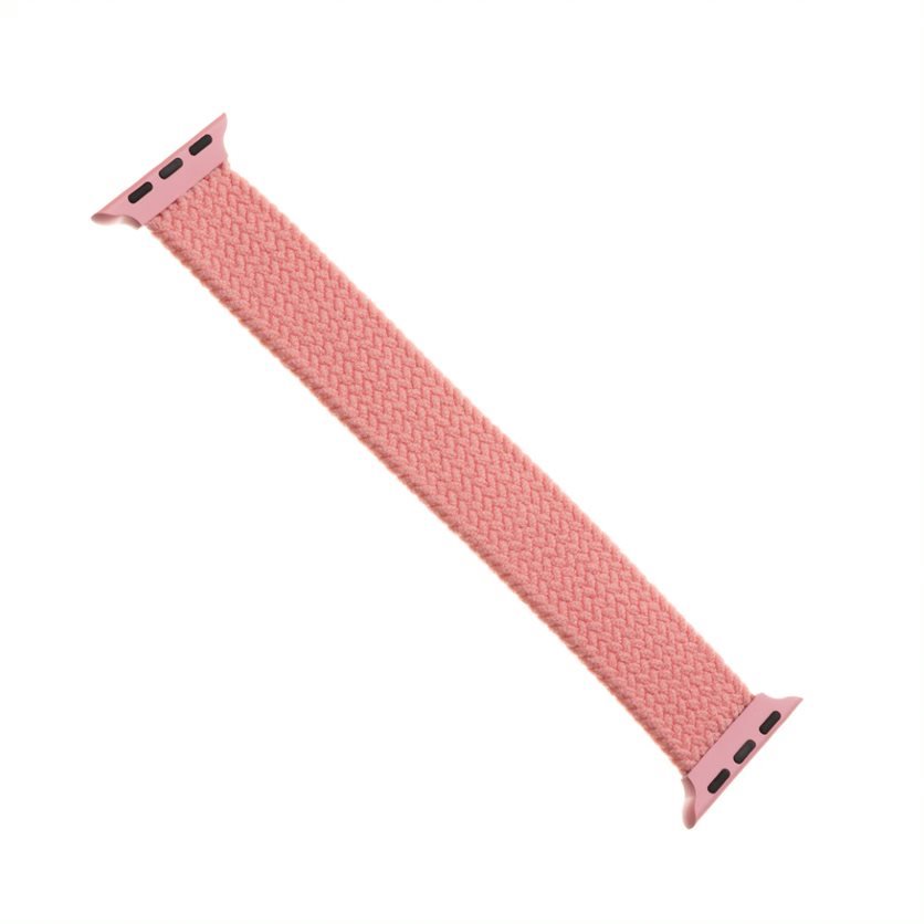 Remienok-FIXED-Nylon-Strap-elasticky-nylonovy-pre-Apple-Watch-4244mm-velkost-S-ruzovy Remienok FIXED Nylon Strap elastický nylonový pre Apple Watch 42/44mm, veľkosť S, ružový – Obrázok 1
