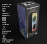 Repro Stromberg párty Tempo 2 Bluetooth s mikrofónom 120W – poškodený obal – Obrázok 7