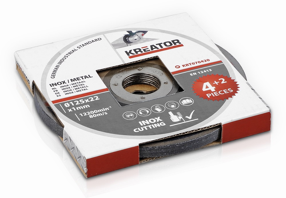 Rezny-kotuc-Kreator-KRT070420-125mm-6ks Rezný kotúč Kreator KRT070420 125mm, 6ks – Obrázok 1