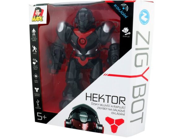 Robot MaDe Hektor mluví česky a rapuje 35 cm – Obrázok 5