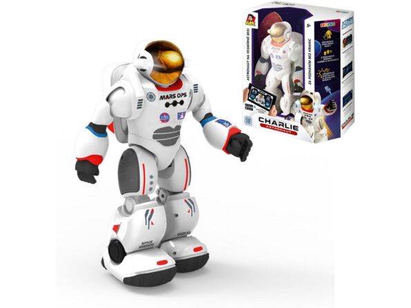 Robot MaDe Zigybot astronaut Charlie, s náučnou aplikáciou, 29,5 cm – Obrázok 4