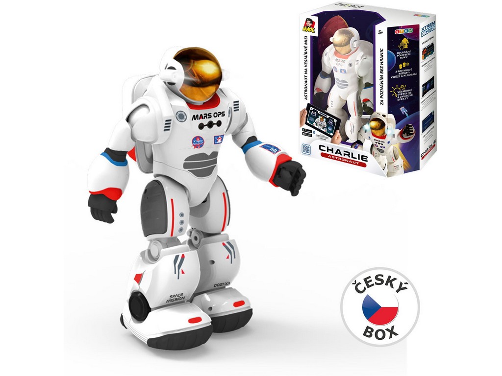 Robot-MaDe-Zigybot-astronaut-Charlie-s-naucnou-aplikaciou-295-cm Robot MaDe Zigybot astronaut Charlie, s náučnou aplikáciou, 29,5 cm – Obrázok 1