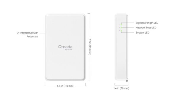 Router TP-Link ER701-5G-Outdoor WiFi 6, 5G, 1x GWAN,  Omáda SDN – Obrázok 6
