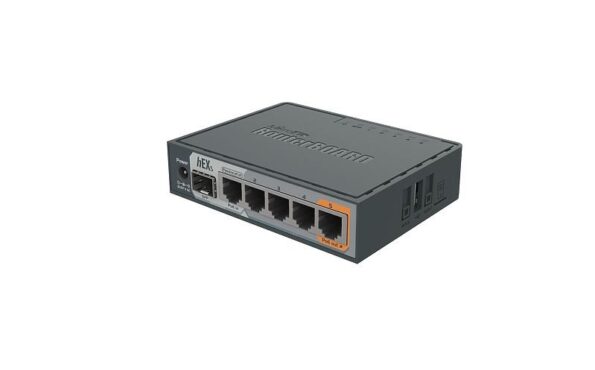 RouterBoard Mikrotik hEX S 5x GLAN, 1x SFP, USB, L4, PSU – Obrázok 2