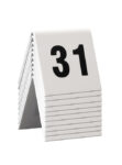 Rozlišovacia tabuľka Securit TABLE SIGNS čísla 31-40, 10ks