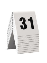 Rozlišovacia tabuľka Securit TABLE SIGNS čísla 31-40, 10ks