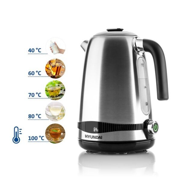 Rýchlovarná kanvica Hyundai VK770 nerez – Obrázok 2
