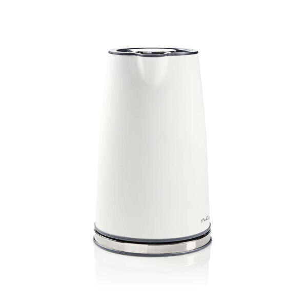 Rýchlovarná kanvica Nedis KAWK510EWT, Soft-Touch, biela – Obrázok 2