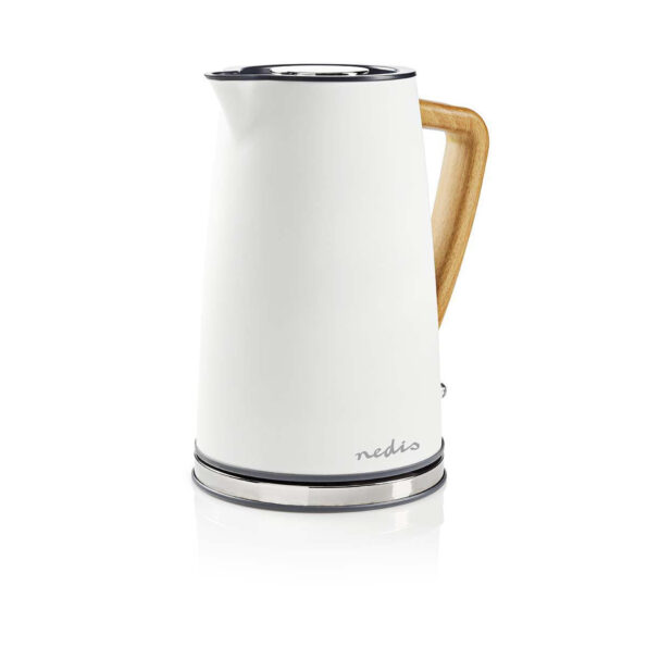 Rýchlovarná kanvica Nedis KAWK510EWT, Soft-Touch, biela – Obrázok 4