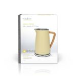 Rýchlovarná kanvica Nedis KAWK510EYW Soft-Touch, žltá – Obrázok 7