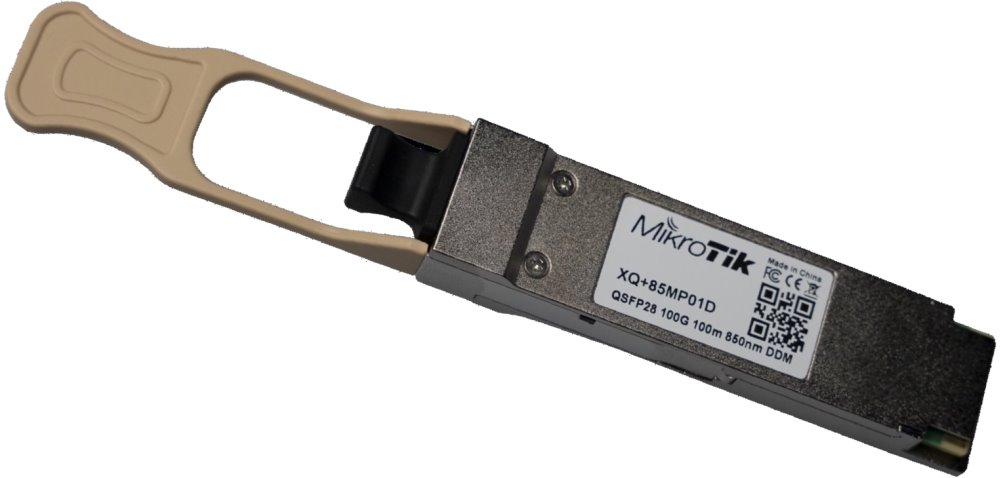 SFP-modul-Mikrotik-XQ85MP01D-MM-100m-100G-QSFP28 SFP modul Mikrotik XQ+85MP01D MM, 100m, 100G, QSFP28 – Obrázok 1