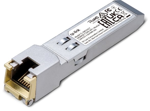 SFP-modul-TP-Link-SM5310-T-10Gbase-T-SFP-RJ45-30m SFP modul TP-Link SM5310-T 10Gbase-T SFP+ RJ45, 30m – Obrázok 1