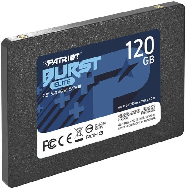 SSD disk Patriot Burst Elite 2,5" 120GB, SATA III – Obrázok 3