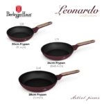 Sada Berlingerhaus panvice s titanovým povrchom 3 ks Leonardo Nordic Collection – Obrázok 2