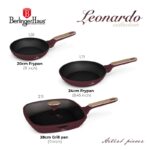 Sada Berlingerhaus panvice s titanovým povrchom 4 ks Leonardo Nordic Collection – Obrázok 3